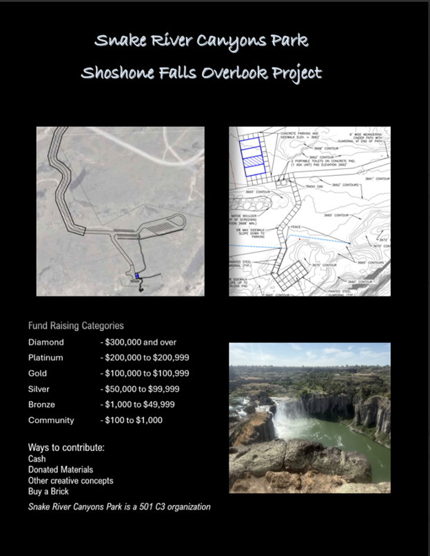 Shoshone Falls Overlook Project